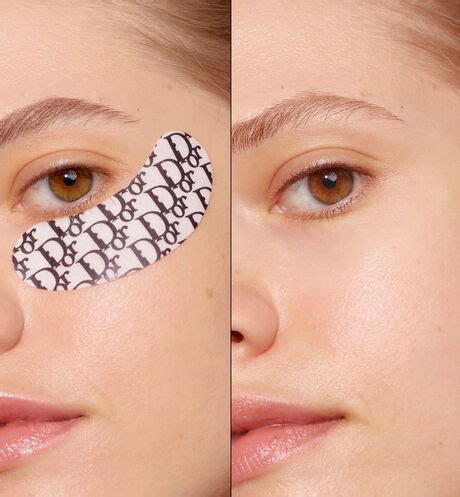 dior eye patches sleep.